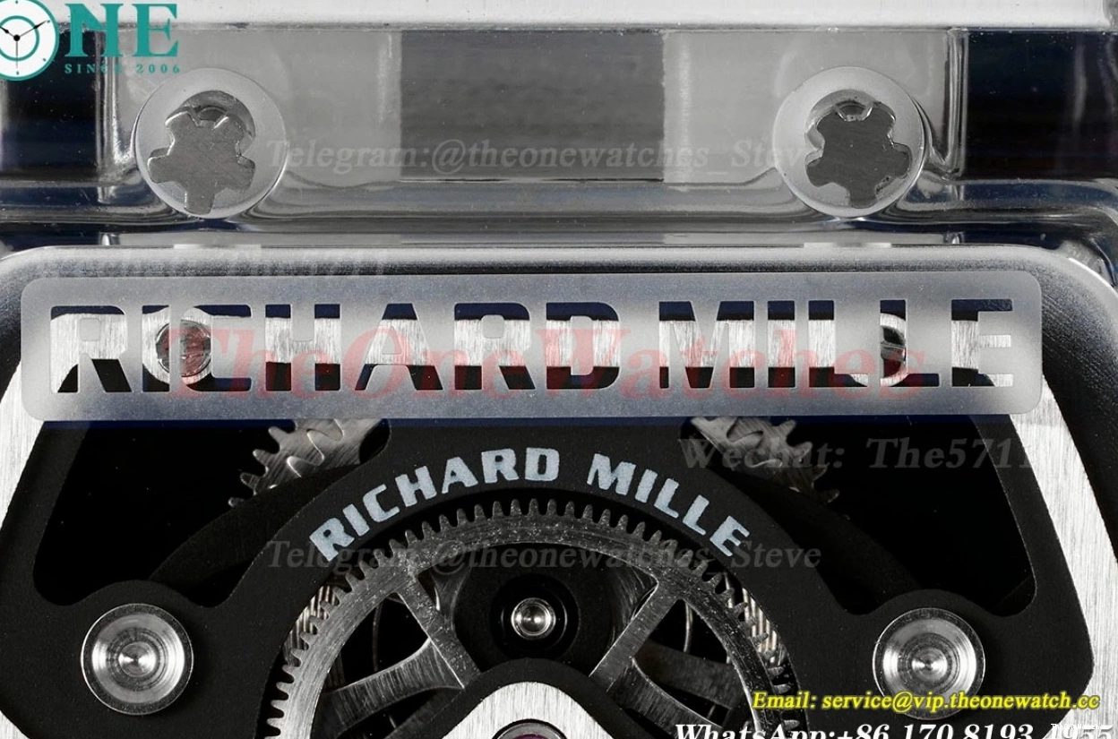 on Dragon Rubber Strap Tourb RM51 RMF Tiger Dial White 0116